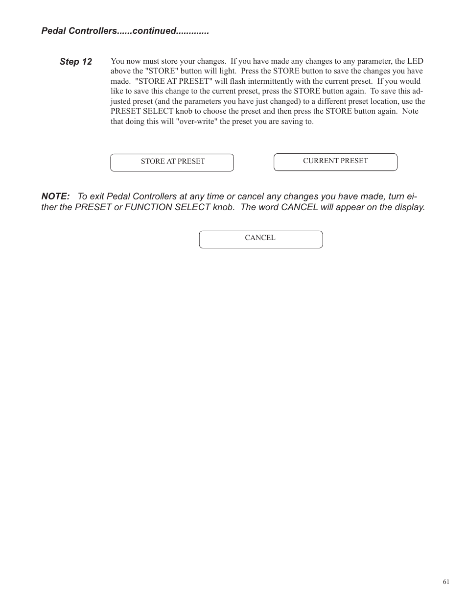 Rocktron Utopia B100 User Manual | Page 61 / 72