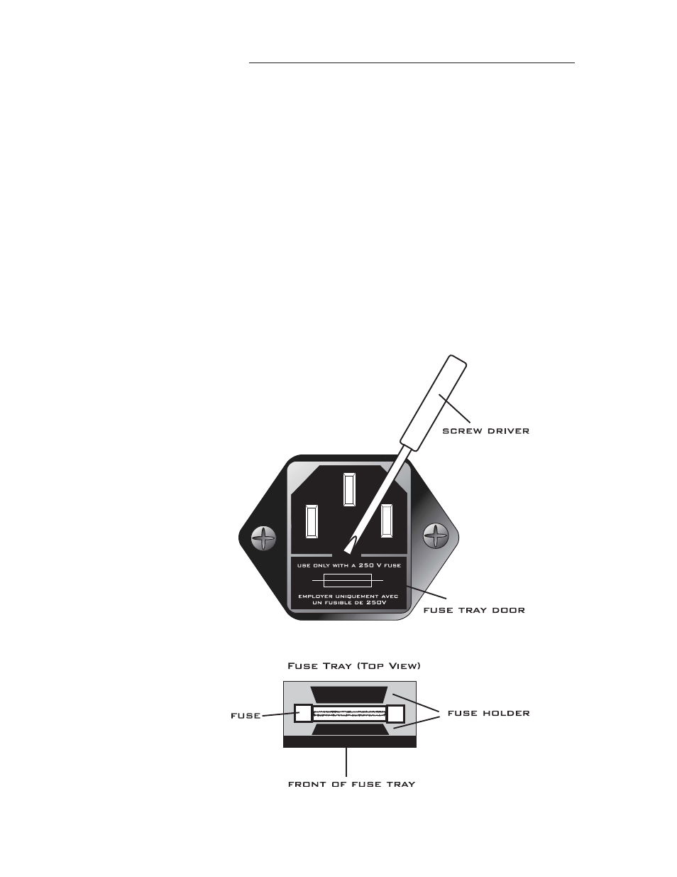 Fuse replacement | Rocktron RA30 DSP User Manual | Page 18 / 20