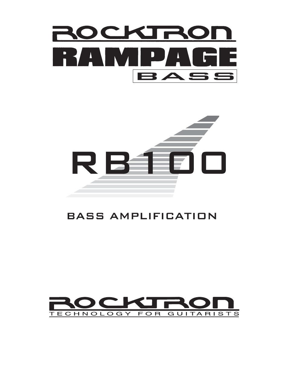 Rocktron Rampage RB 100 User Manual | 8 pages