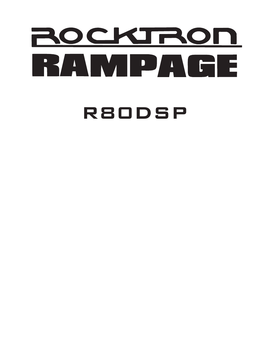 R80dsp | Rocktron Rampage R80 DSP User Manual | Page 8 / 8
