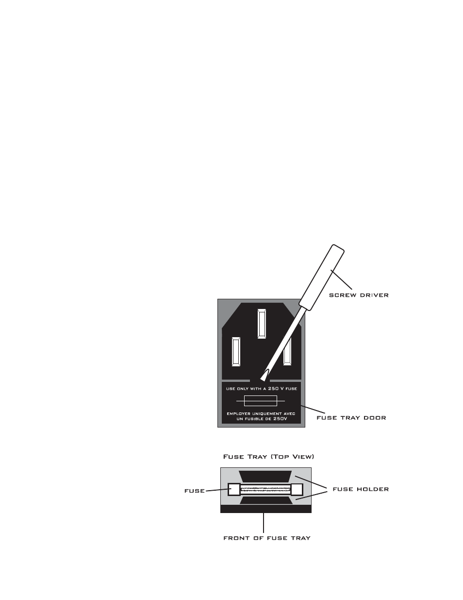 Fuse replacement | Rocktron Rampage RB 20 User Manual | Page 6 / 8