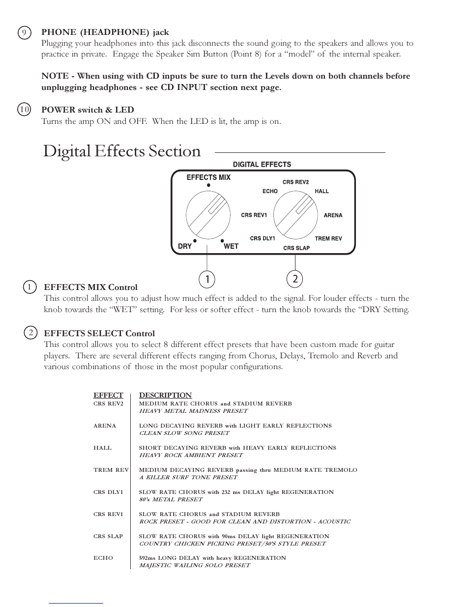 Rocktron Rampage R50 DSP User Manual | Page 4 / 8