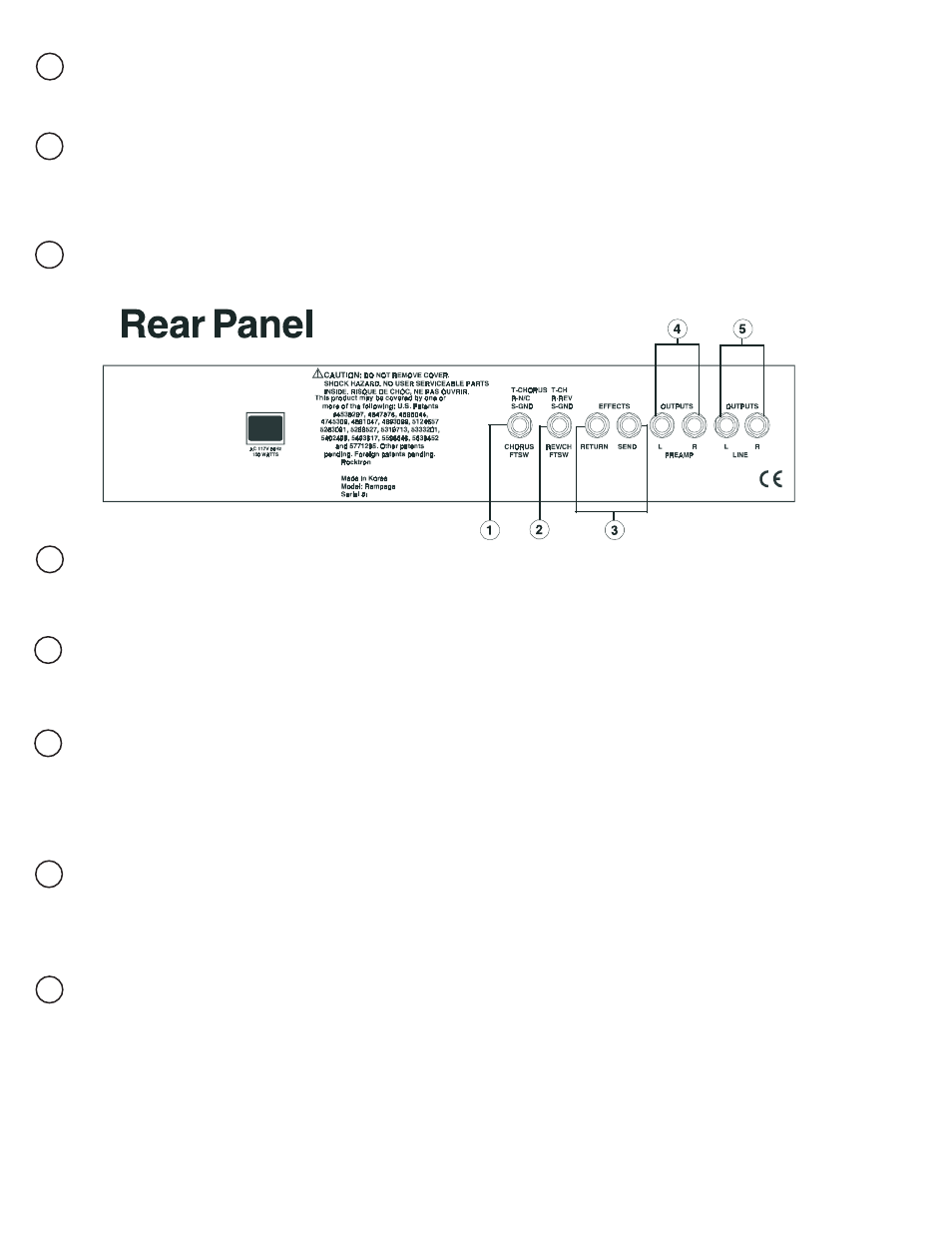 Rocktron Rampage RT122C User Manual | Page 4 / 8