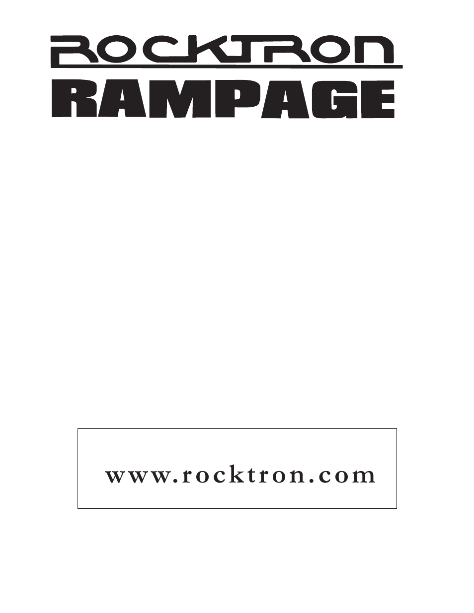 Rt122c | Rocktron Rampage RT122C User Manual | Page 8 / 8