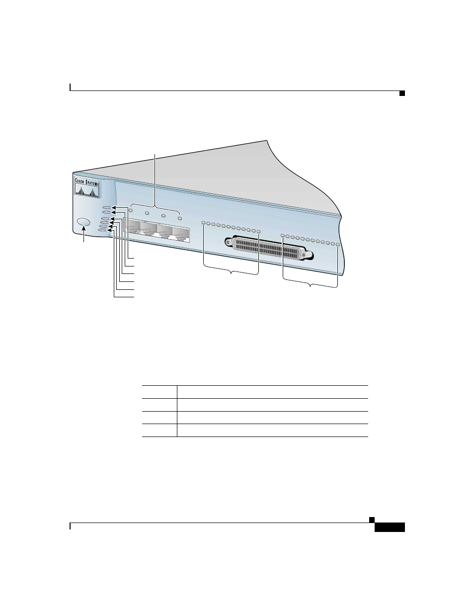 System led, Figure 1-7 | Cisco 2900 SERIES XL User Manual | Page 31 / 138