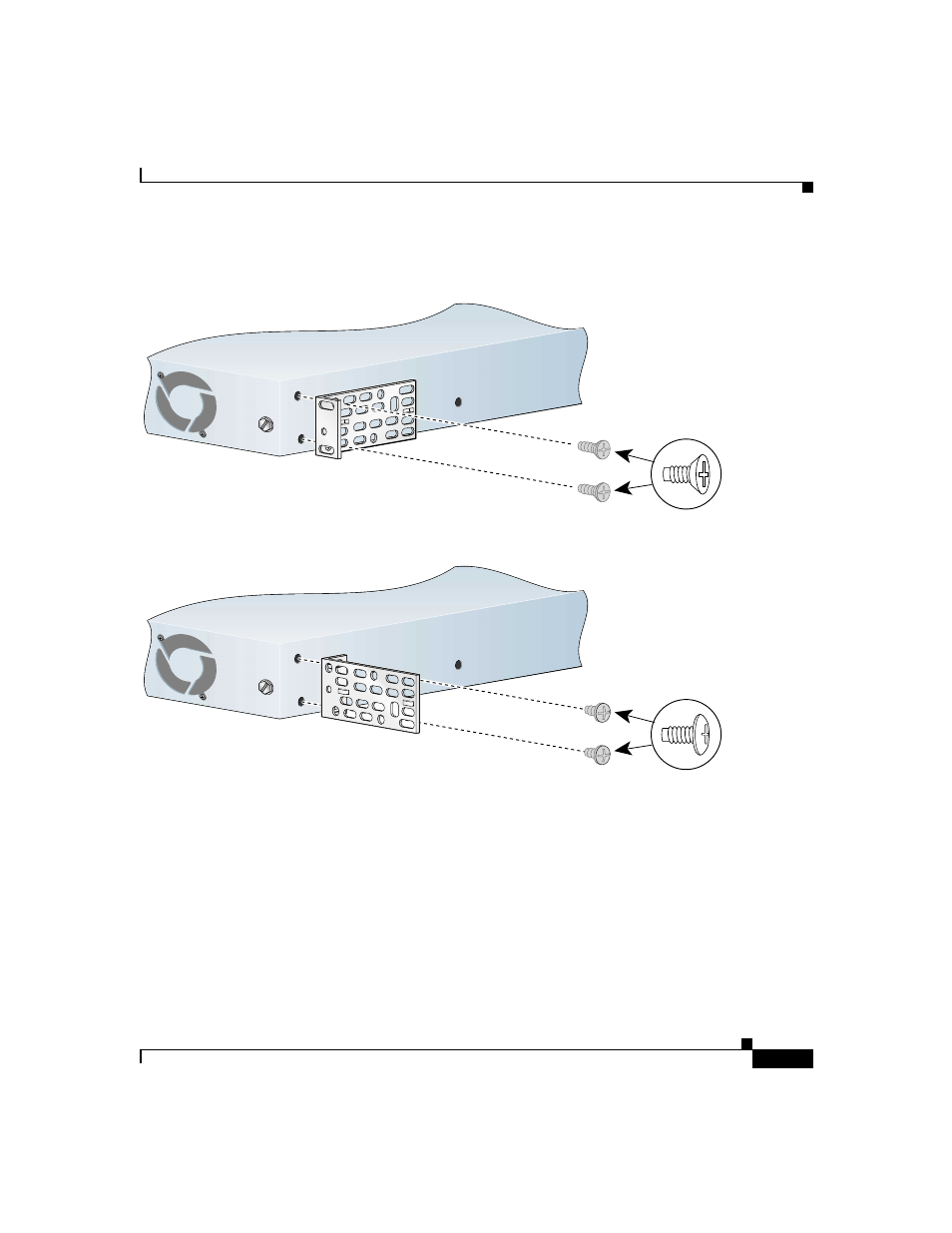 Mounting the switch in a rack | Cisco 2900 SERIES XL User Manual | Page 61 / 138