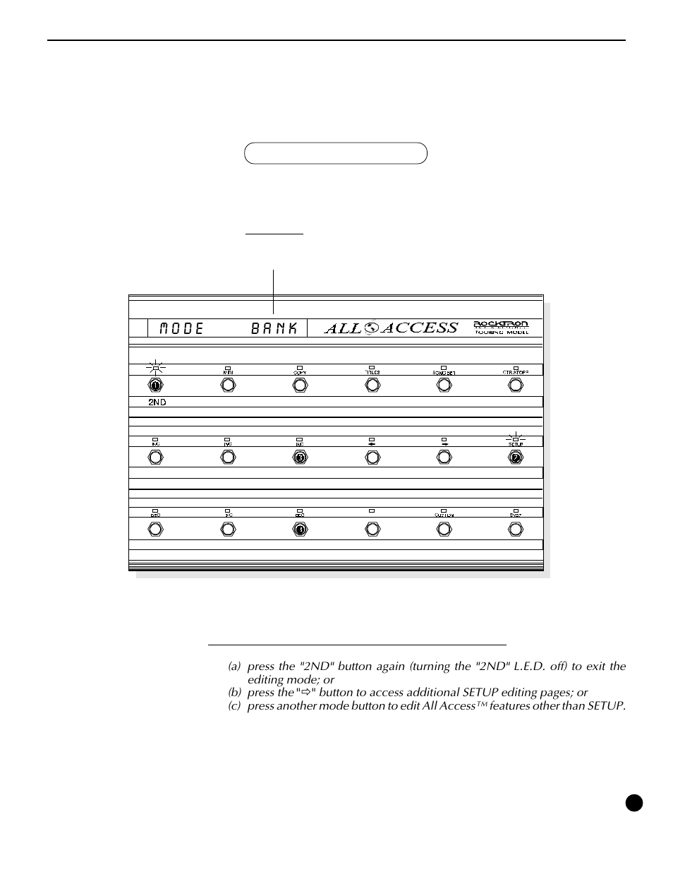 Mode bank | Rocktron All Access User Manual | Page 14 / 77