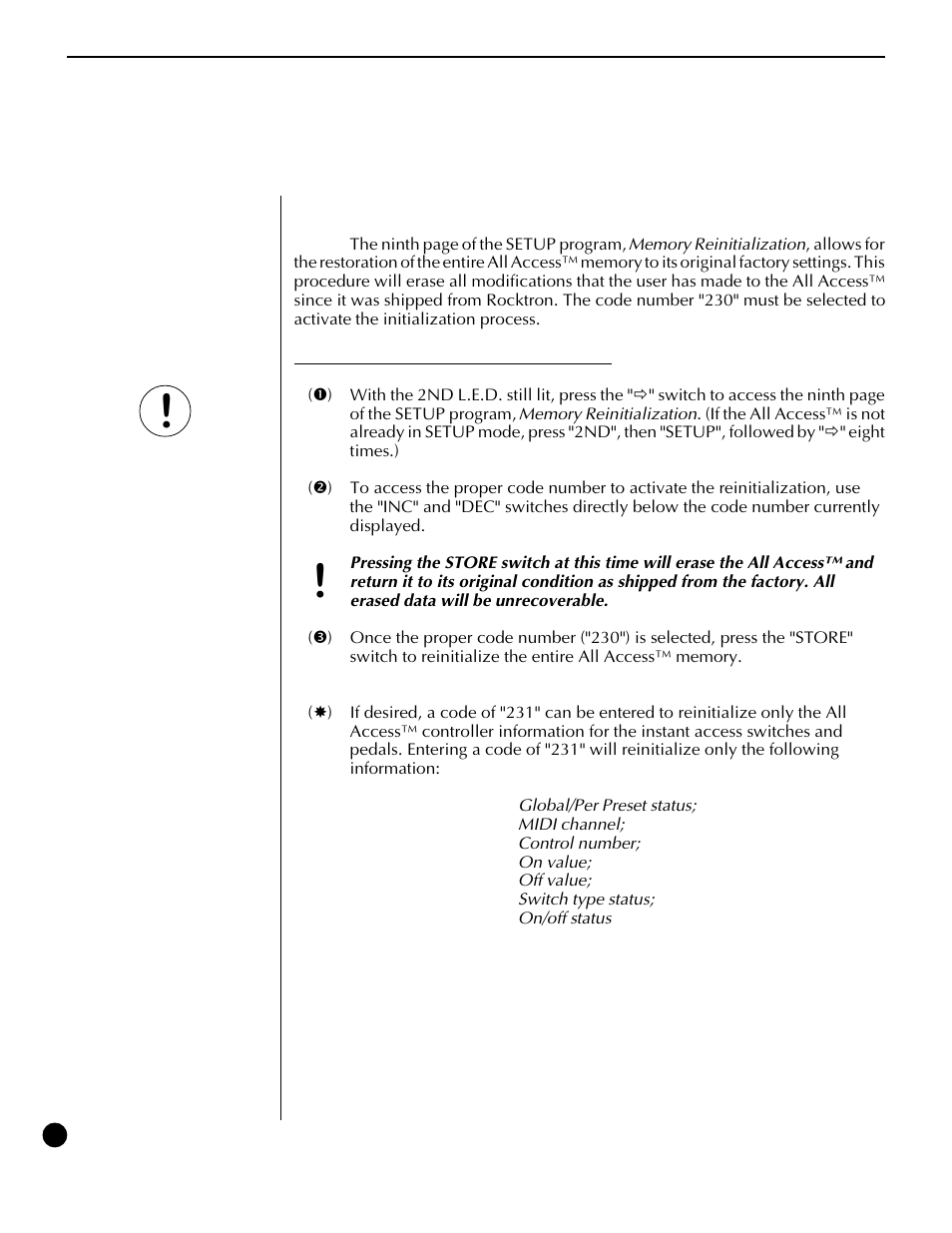 Rocktron All Access User Manual | Page 29 / 77