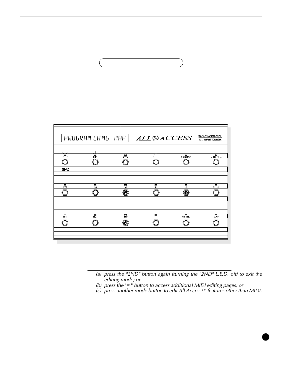 Program chng map | Rocktron All Access User Manual | Page 42 / 77