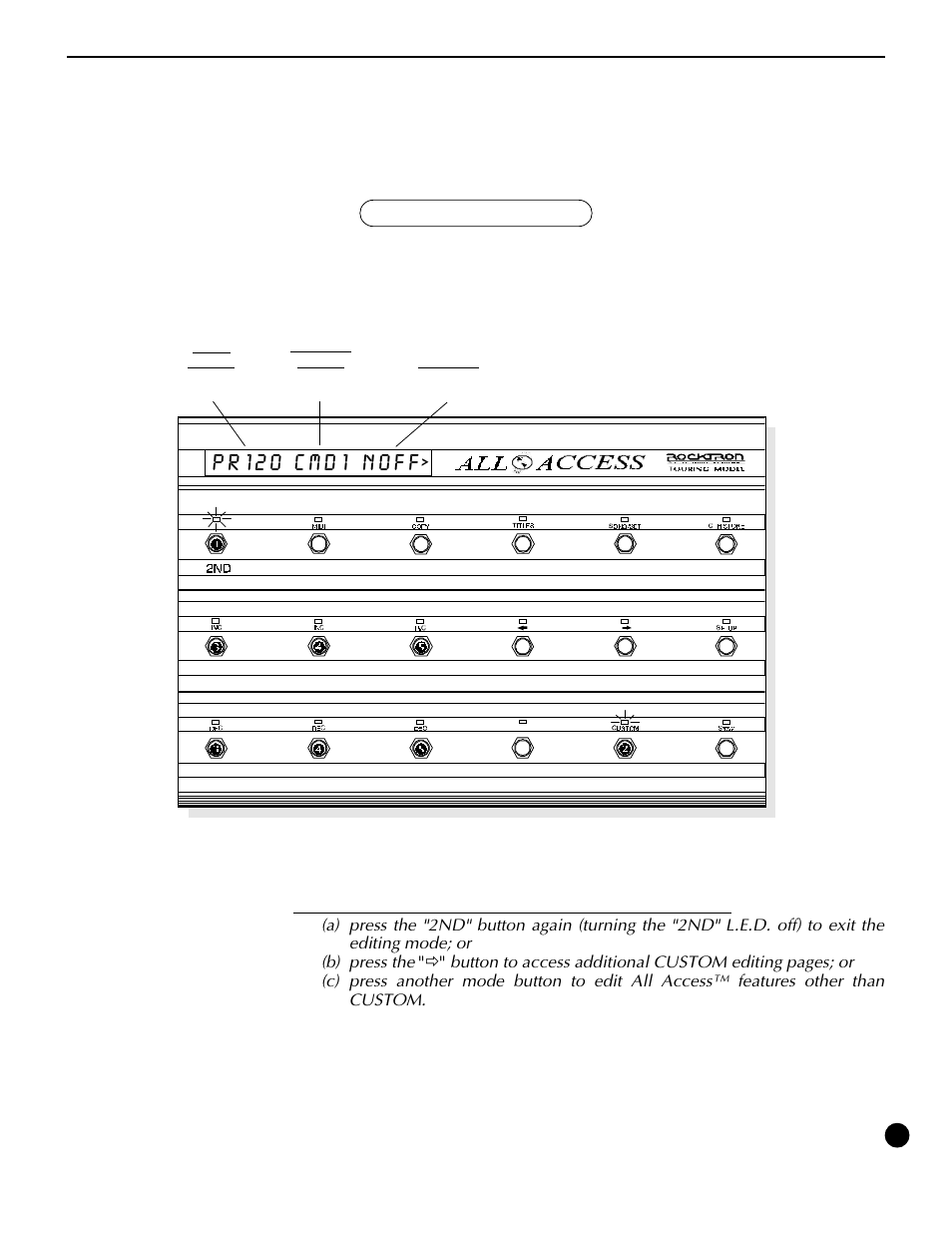Pr120 cmd1 noff | Rocktron All Access User Manual | Page 66 / 77