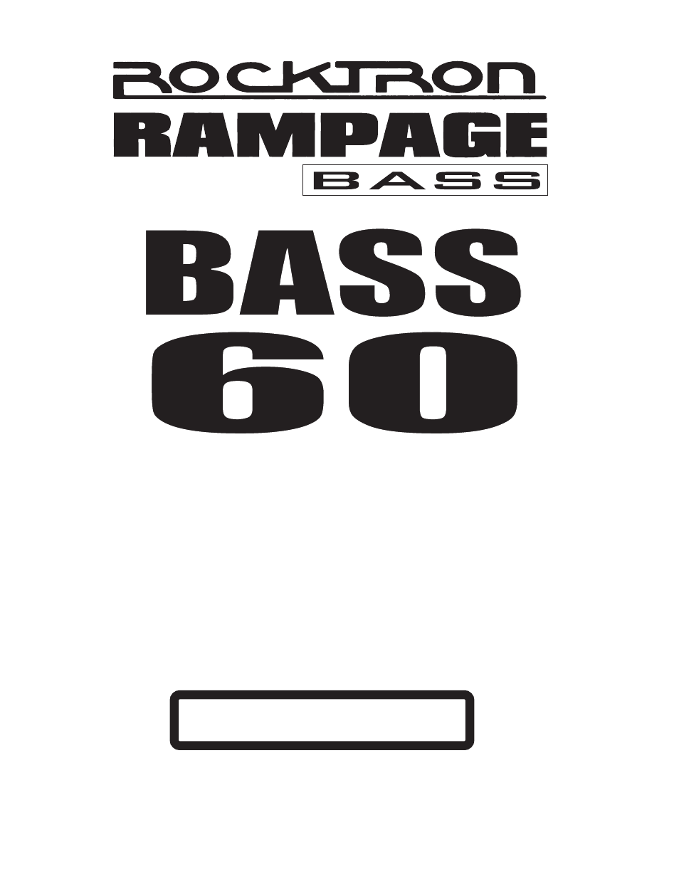 Rocktron BASS60 User Manual | Page 8 / 8