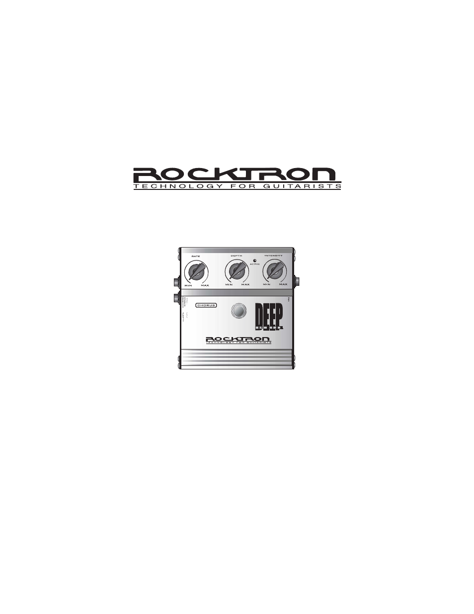 Rocktron Deep Blue User Manual | 12 pages