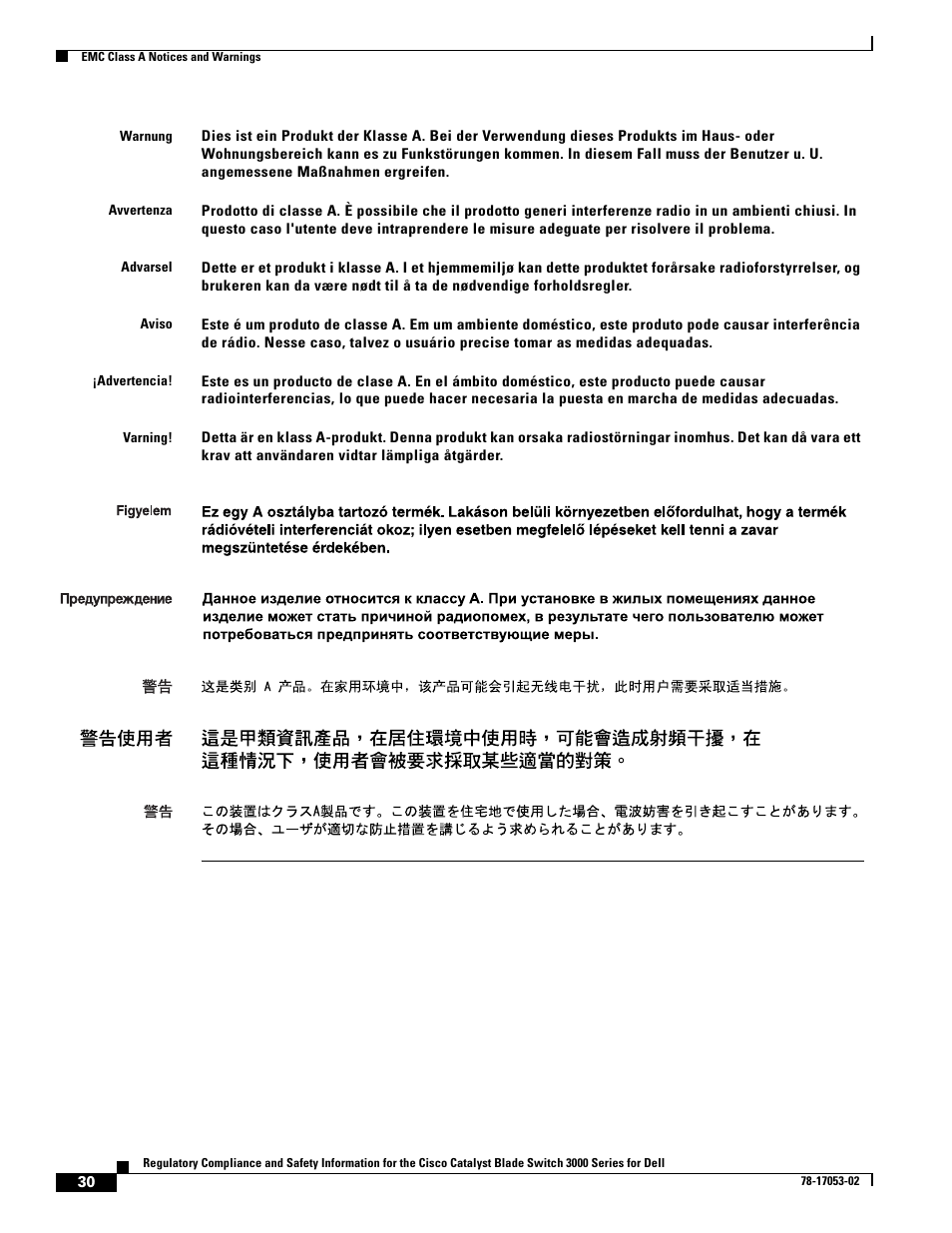 Cisco 3000 Series User Manual | Page 30 / 32