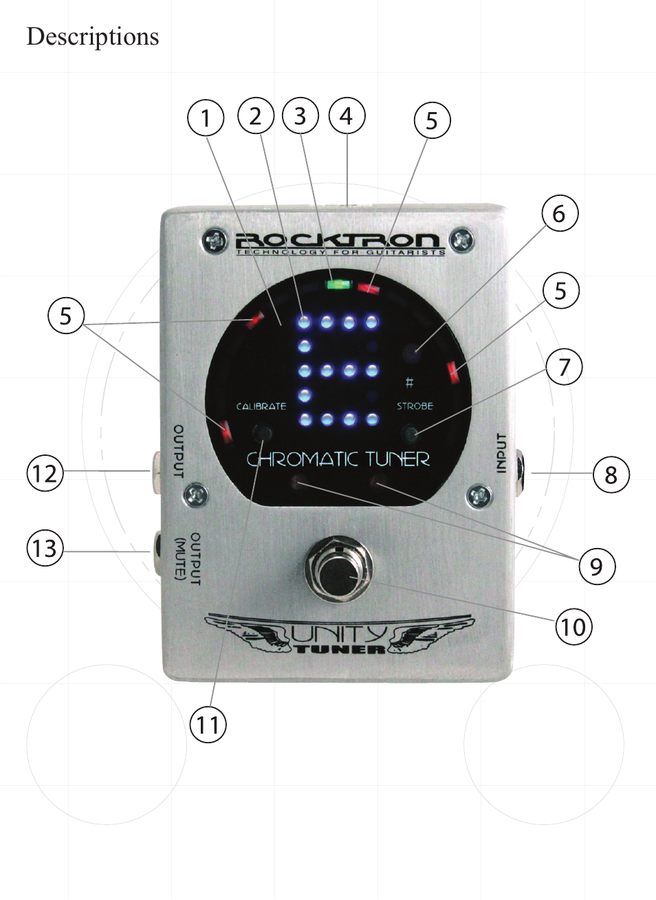 Rocktron Unity Tuner User Manual | Page 5 / 16