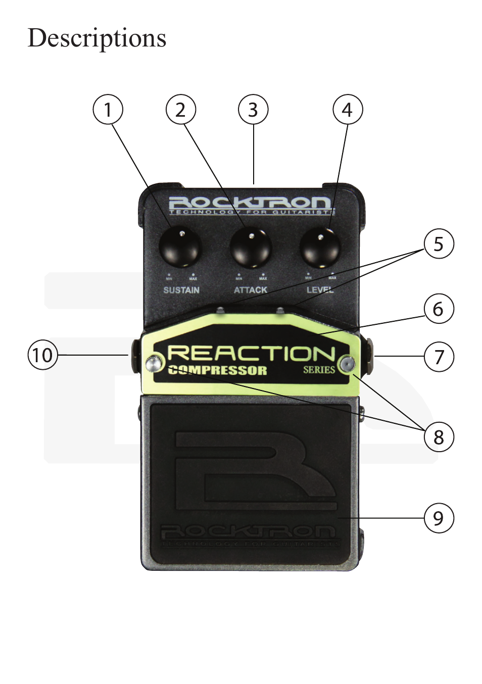 Rocktron Reaction Compressor User Manual | Page 6 / 12