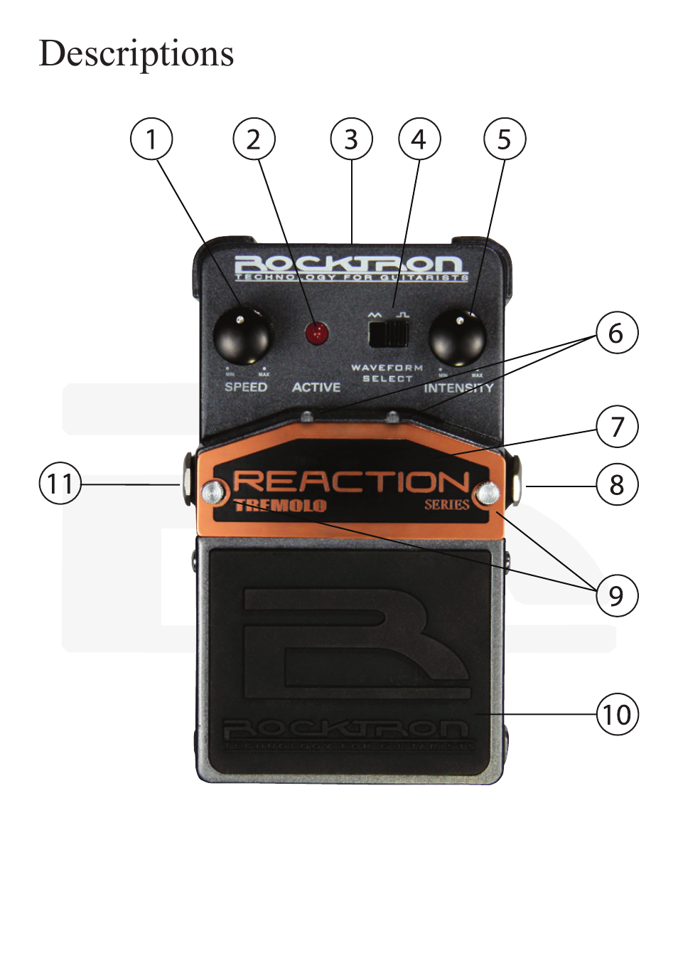 Rocktron Reaction Tremolo User Manual | Page 6 / 12