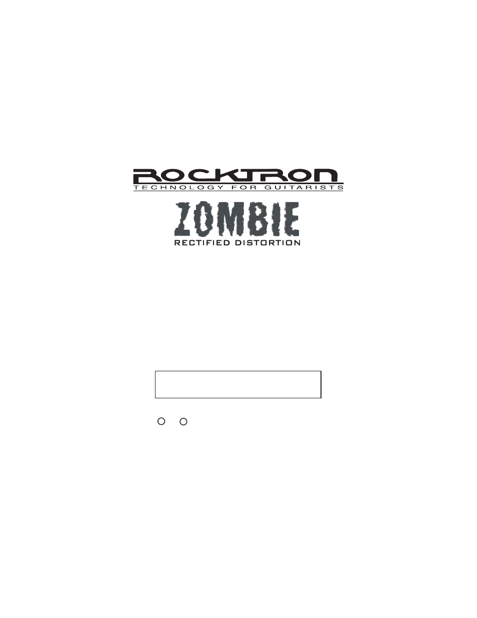 Rocktron Zombie Rectified Distortion User Manual | Page 16 / 16