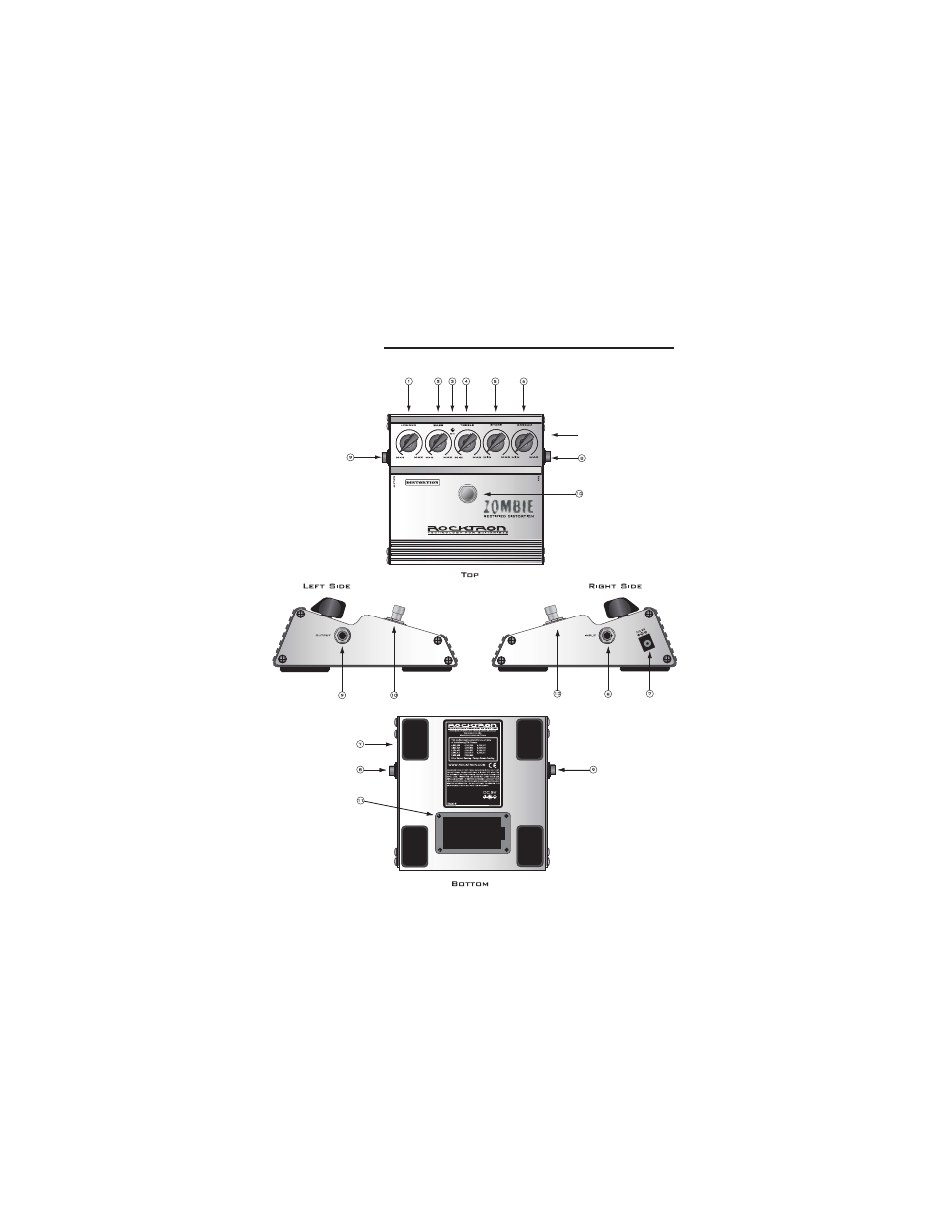 Rocktron Zombie Rectified Distortion User Manual | Page 7 / 16