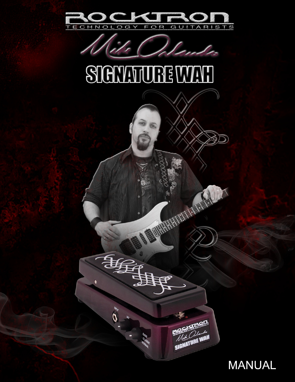 Rocktron Mike Orlando Signature Wah User Manual | 16 pages