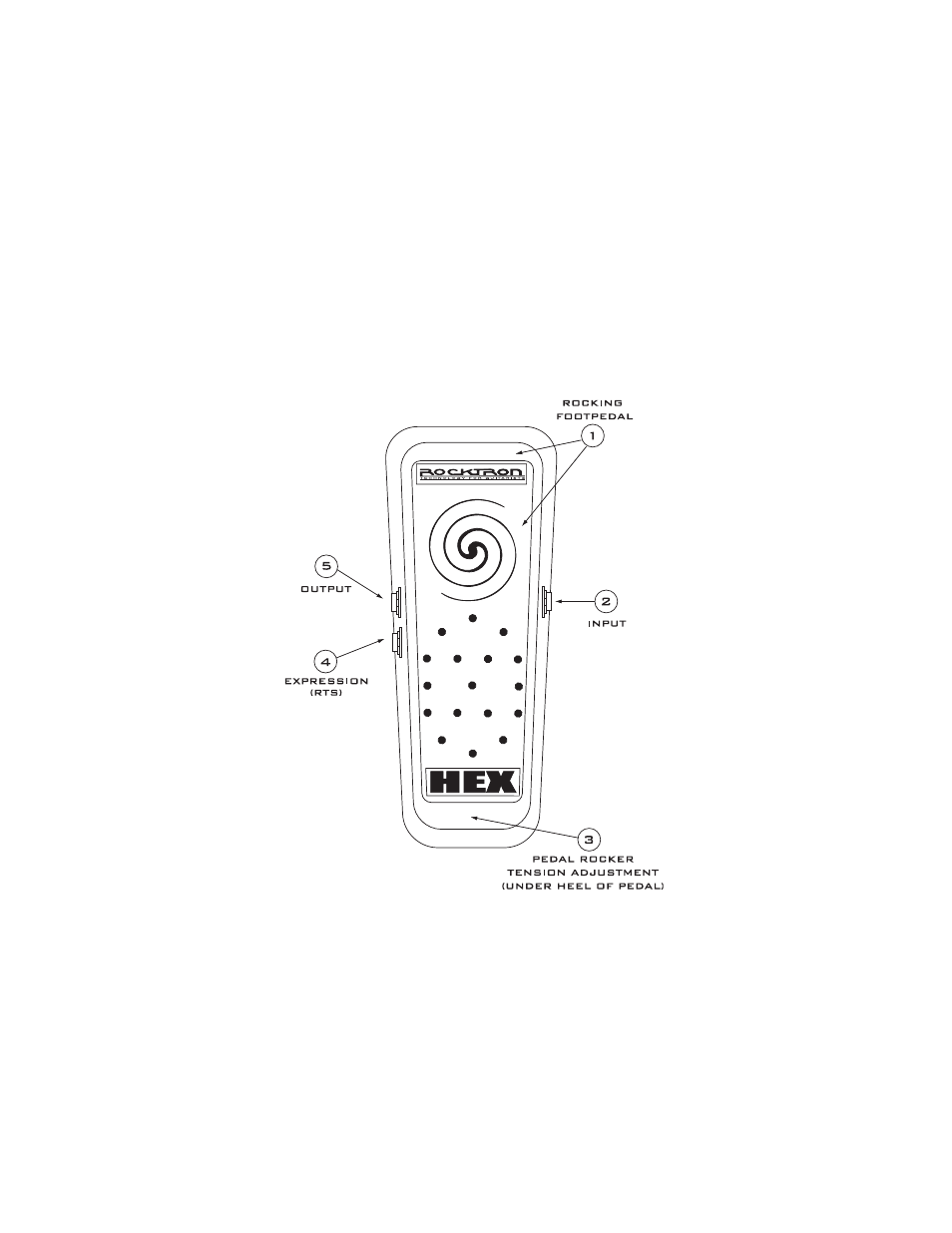 Rocktron Hex Expression/Volume Pedal User Manual | Page 11 / 16