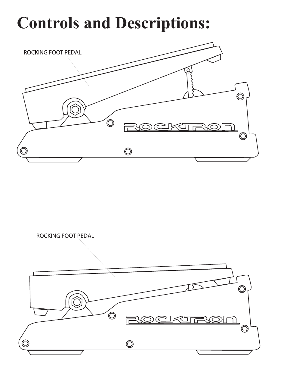 Rocktron Utopia Expression/Volume Pedal User Manual | Page 7 / 16