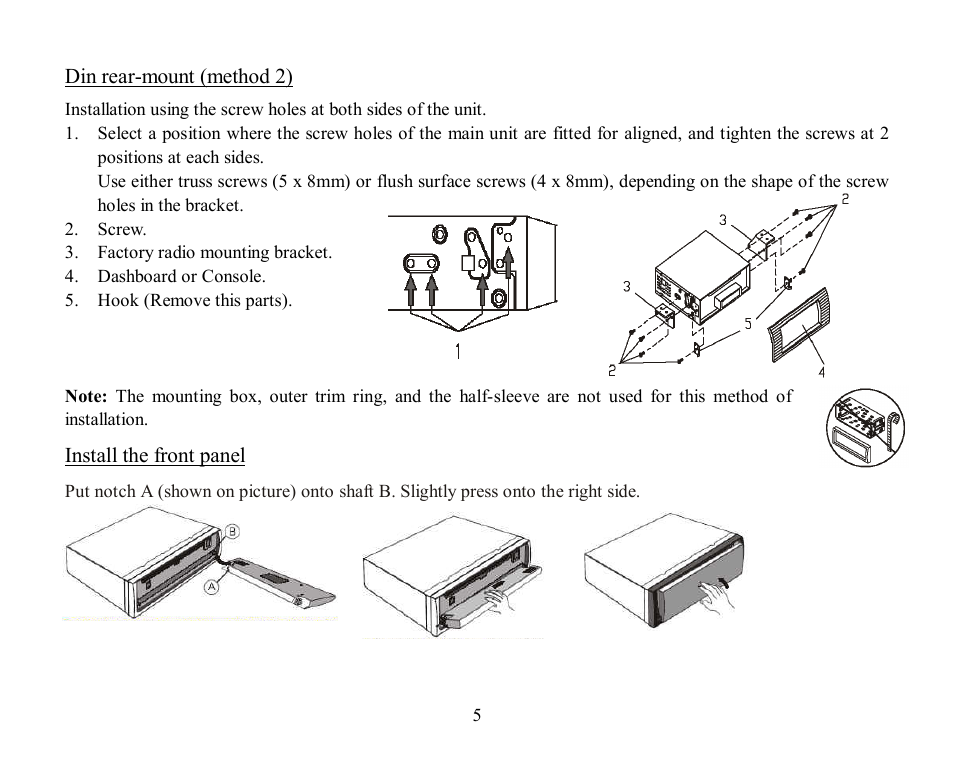 Hyundai H-CDM8045 User Manual | Page 5 / 58