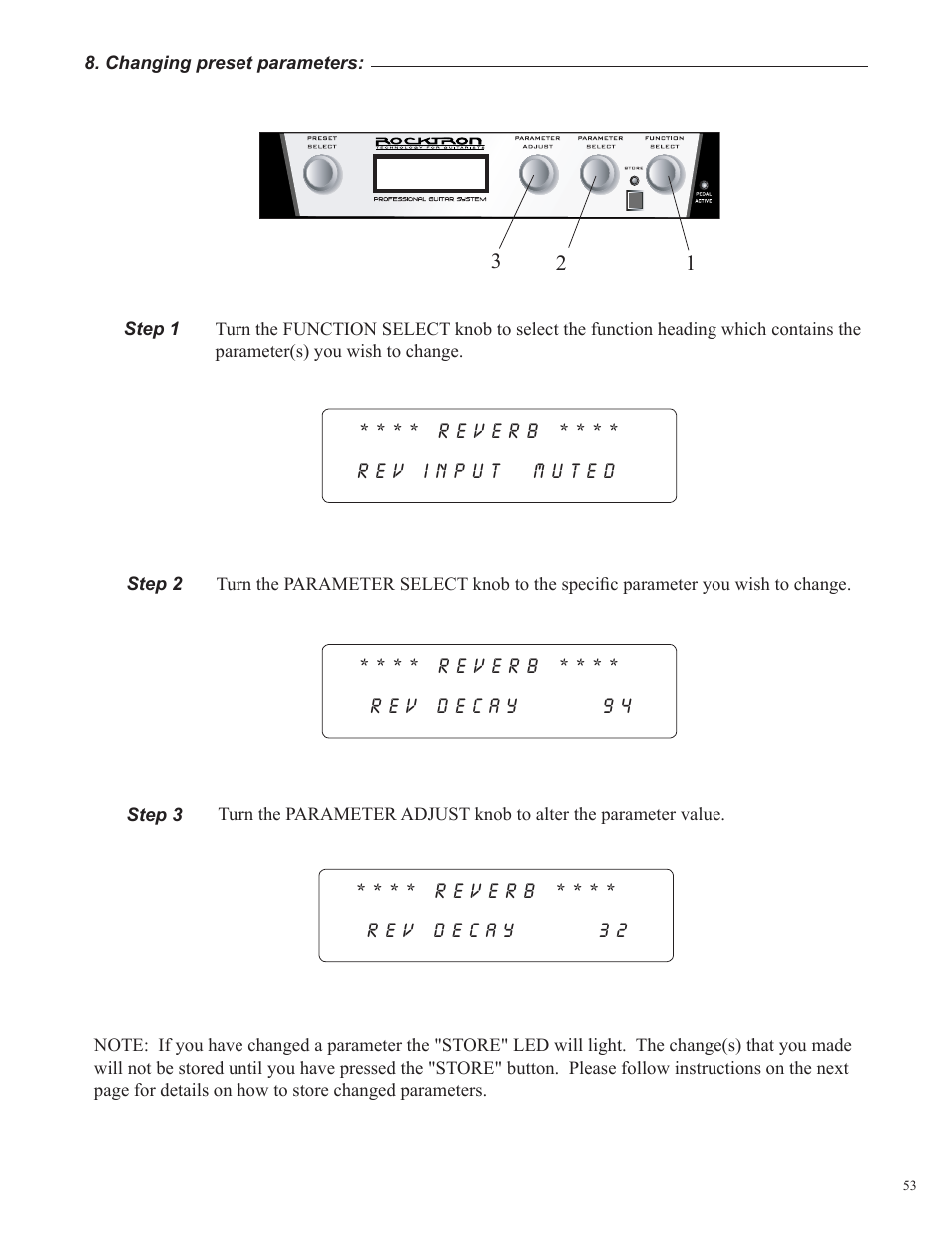 Rocktron Utopia G200B w/Banshee User Manual | Page 53 / 84