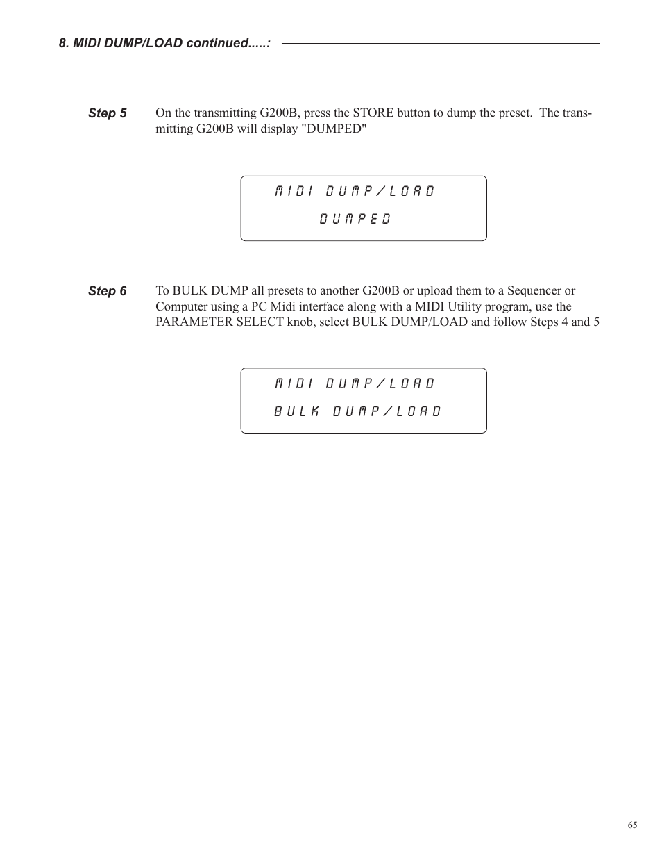 Rocktron Utopia G200B w/Banshee User Manual | Page 65 / 84