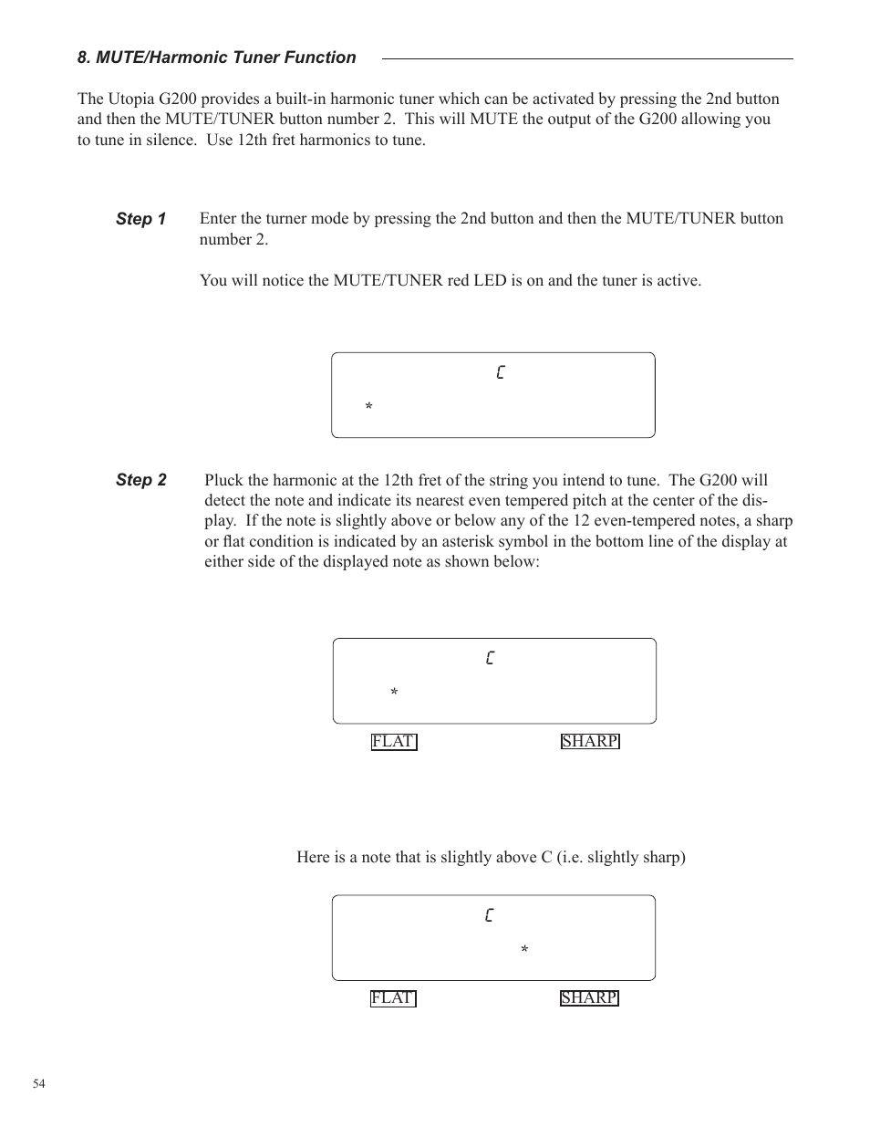 Rocktron Utopia G200 User Manual | Page 54 / 80