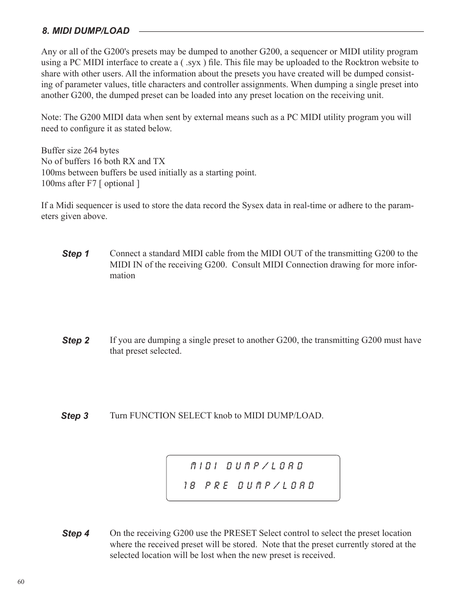 Rocktron Utopia G200 User Manual | Page 60 / 80