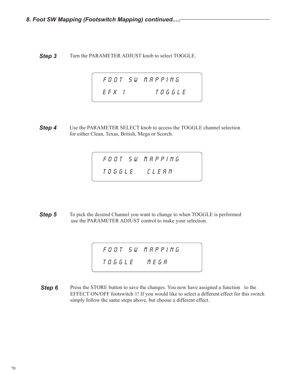 Rocktron Utopia G200 User Manual | Page 70 / 80