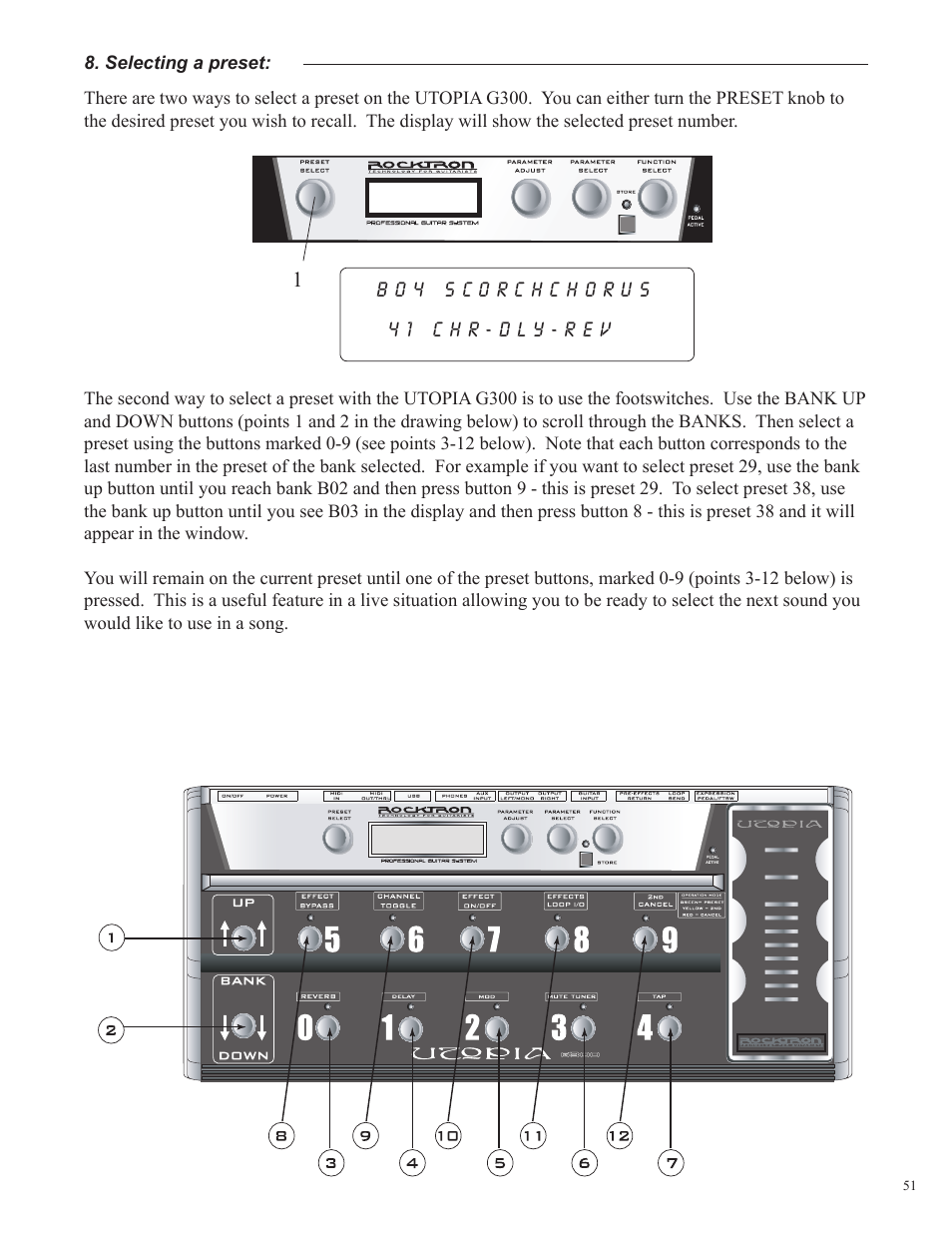 Rocktron UTOPIA G300 User Manual | Page 51 / 84