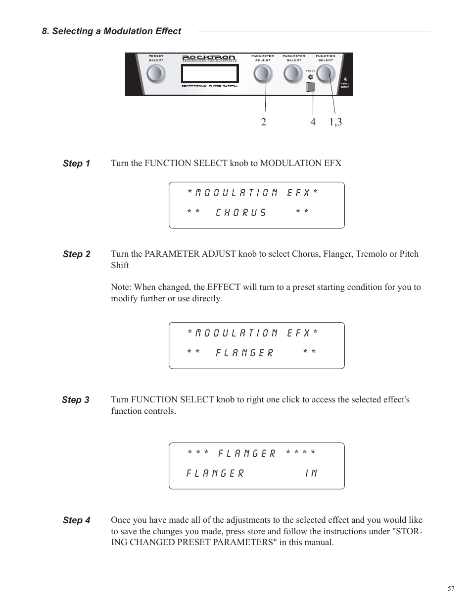 Rocktron UTOPIA G300 User Manual | Page 57 / 84