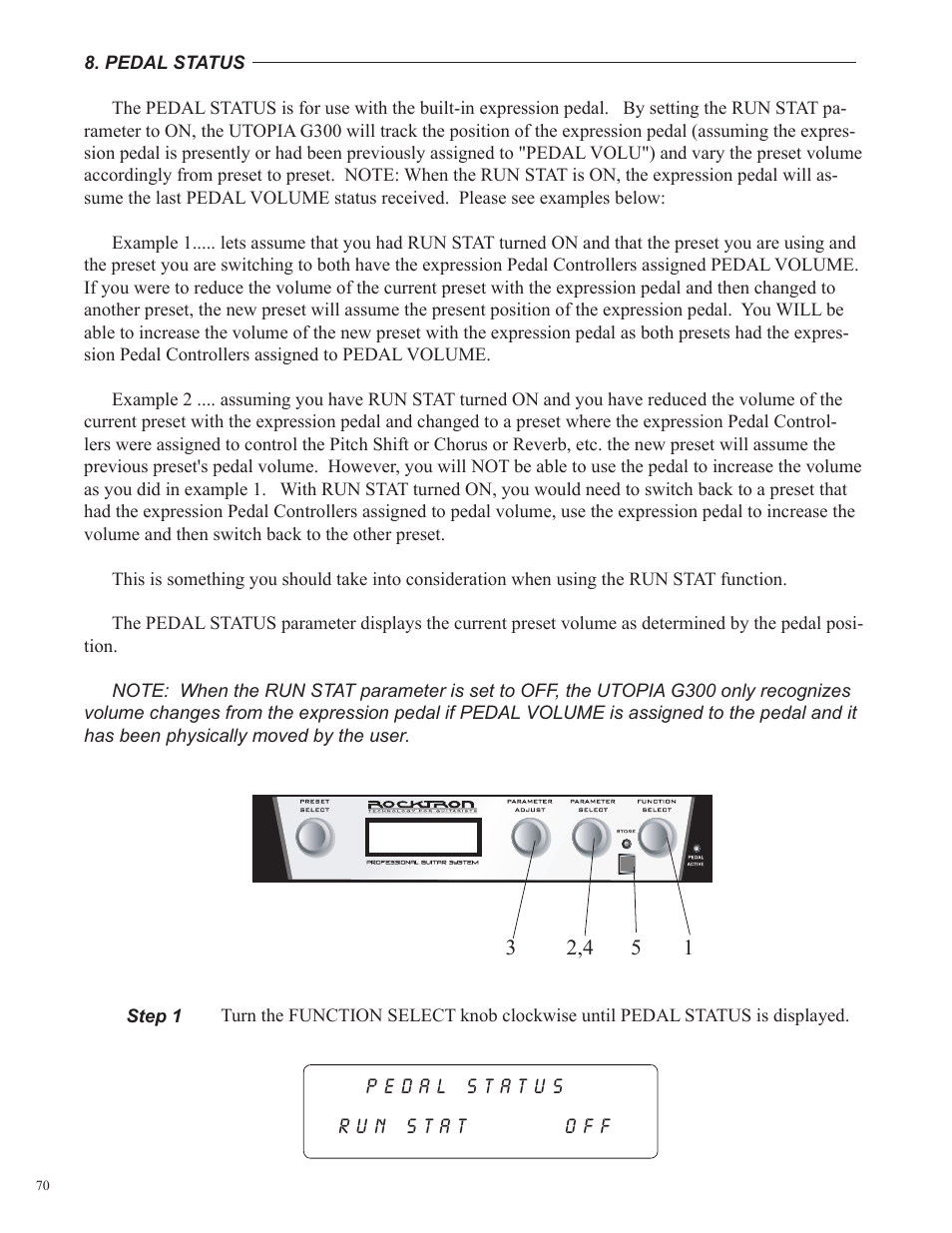 Rocktron UTOPIA G300 User Manual | Page 70 / 84