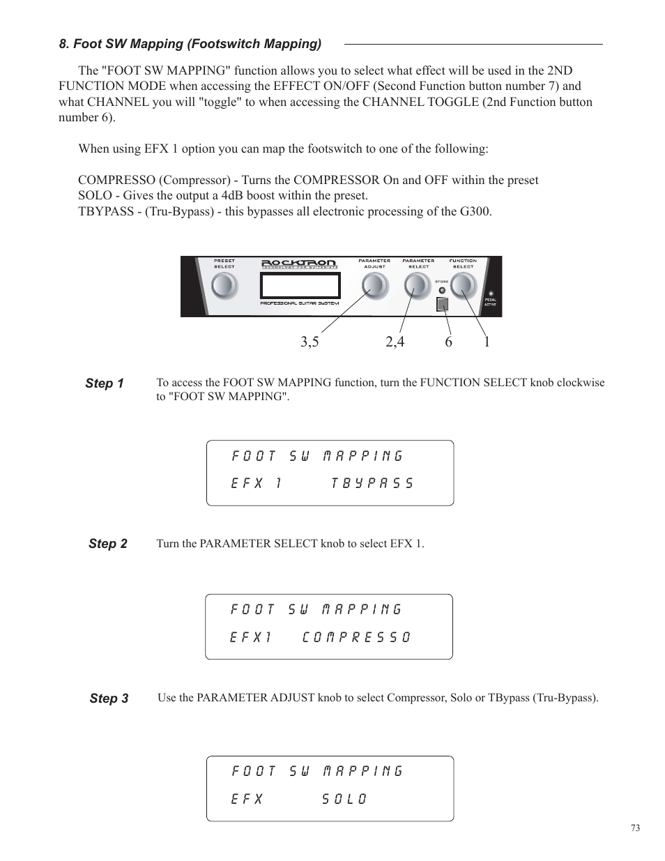 Rocktron UTOPIA G300 User Manual | Page 73 / 84