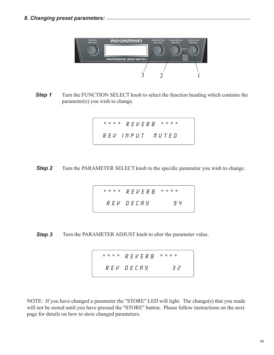Rocktron Utopia B200 User Manual | Page 49 / 80