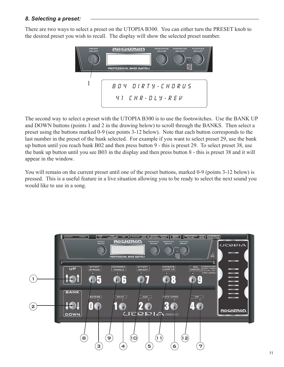 Rocktron Utopia B300 User Manual | Page 51 / 84