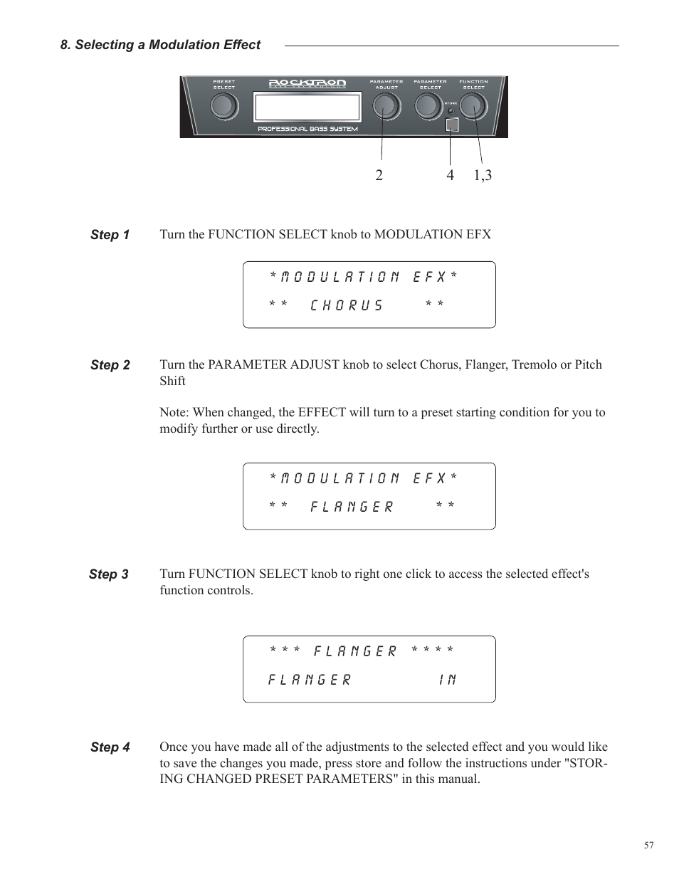 Rocktron Utopia B300 User Manual | Page 57 / 84
