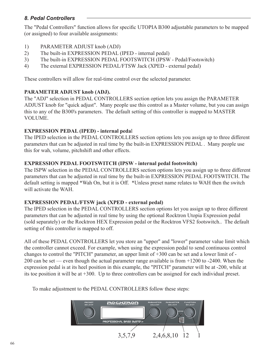 Rocktron Utopia B300 User Manual | Page 66 / 84