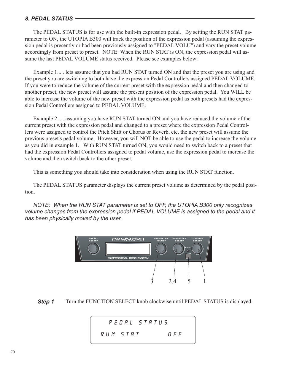 Rocktron Utopia B300 User Manual | Page 70 / 84