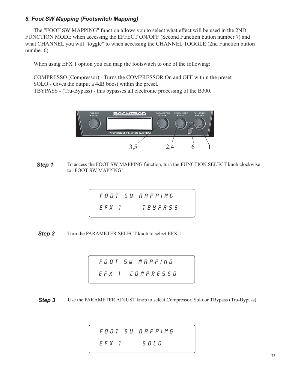 Rocktron Utopia B300 User Manual | Page 73 / 84