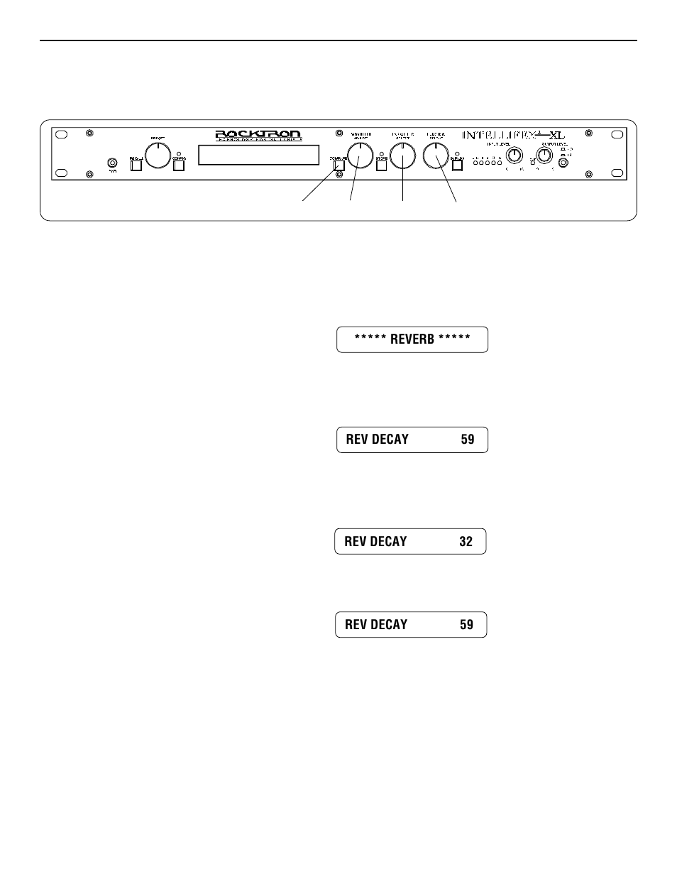 B. changing preset parameters | Rocktron Intellifex XL User Manual | Page 39 / 58