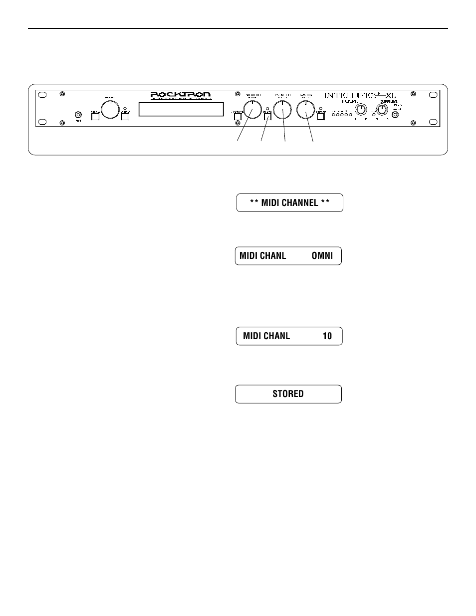 C. midi channel | Rocktron Intellifex XL User Manual | Page 49 / 58