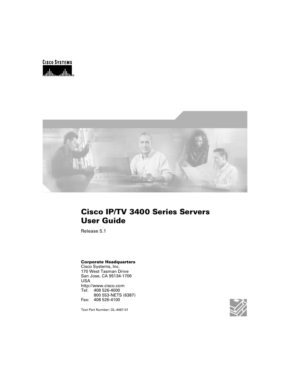 Cisco IP/TV 3400 Series User Manual | 126 pages