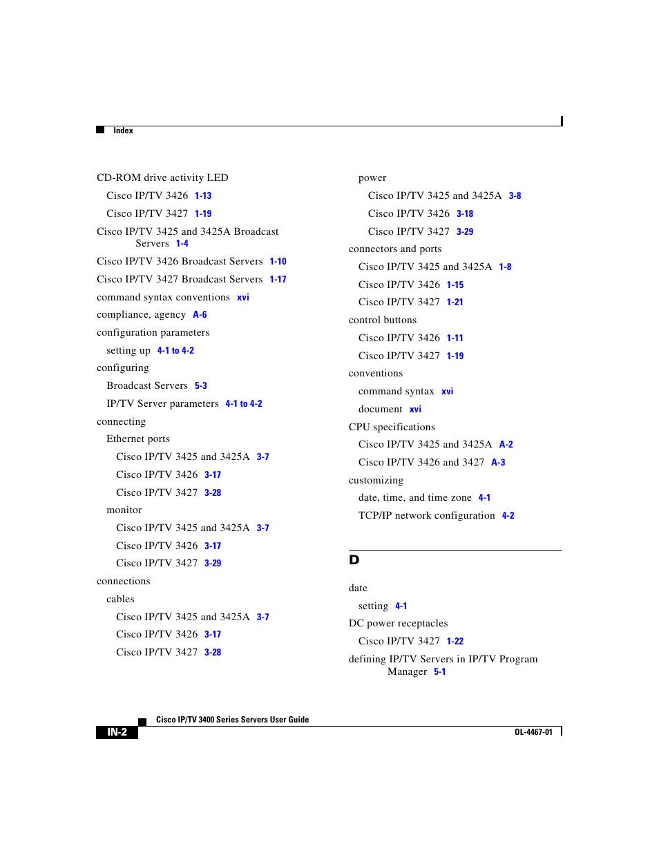 Cisco IP/TV 3400 Series User Manual | Page 120 / 126