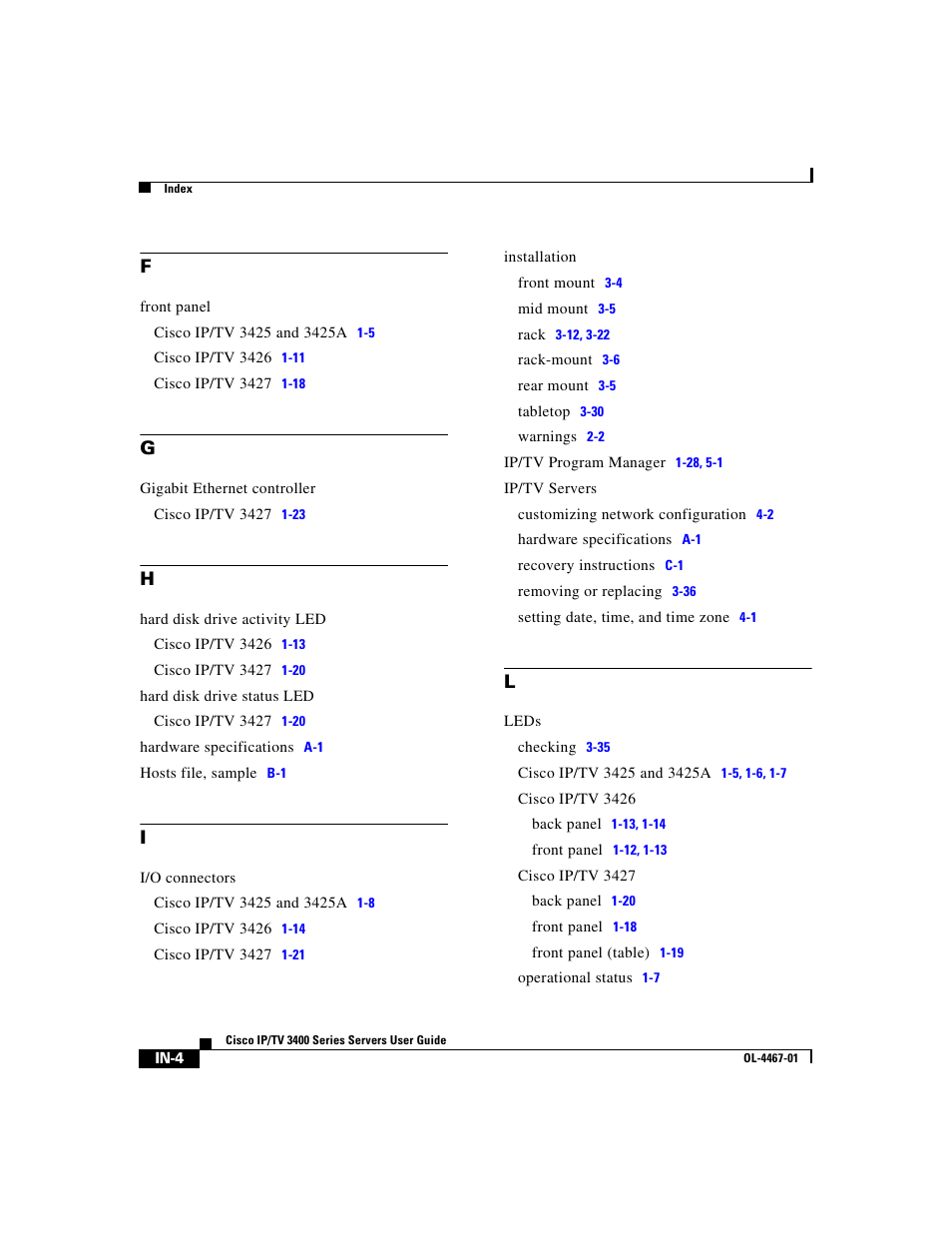 Cisco IP/TV 3400 Series User Manual | Page 122 / 126