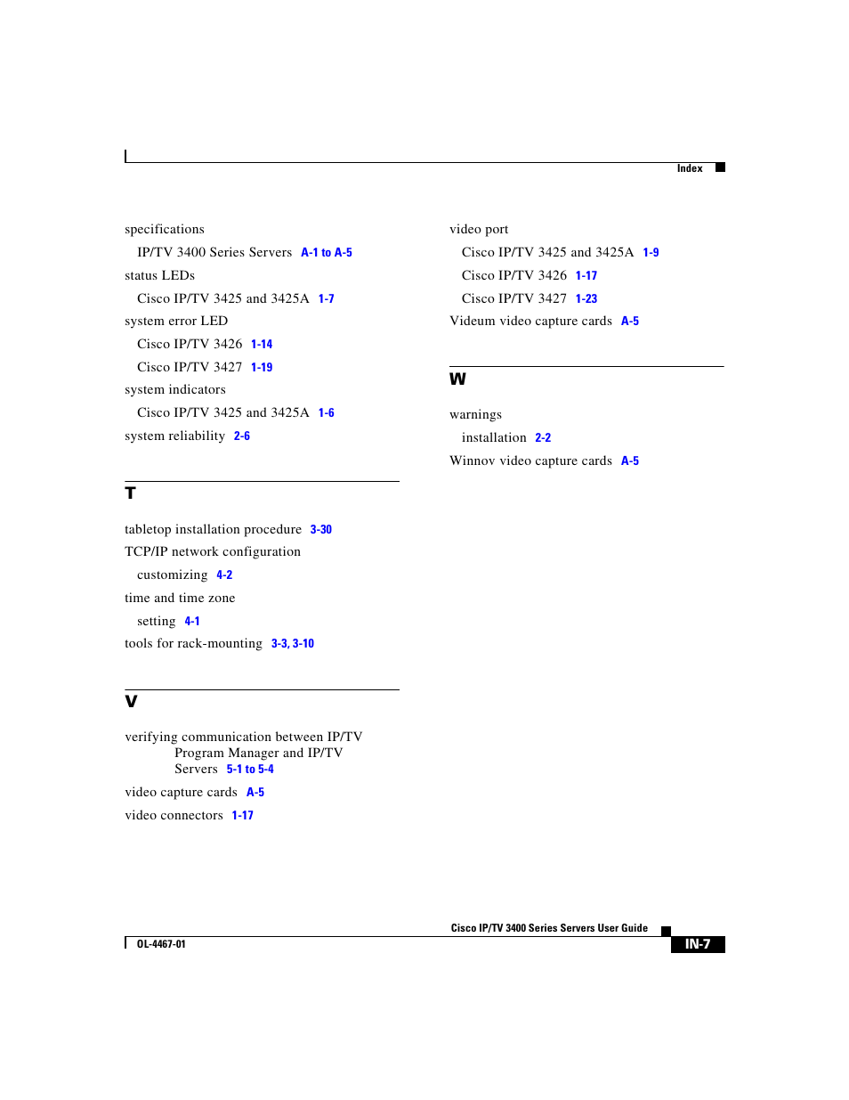 Cisco IP/TV 3400 Series User Manual | Page 125 / 126