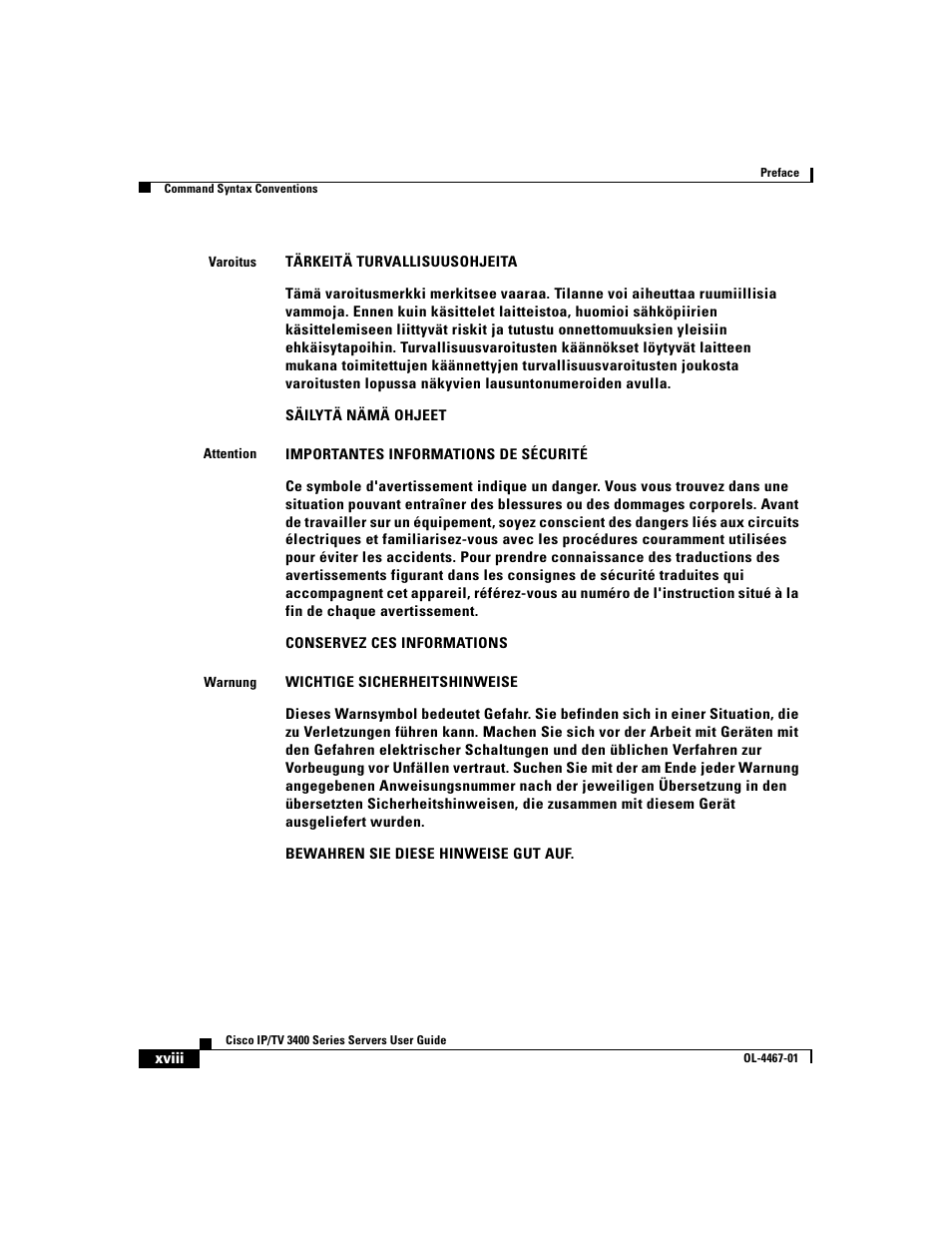 Cisco IP/TV 3400 Series User Manual | Page 18 / 126