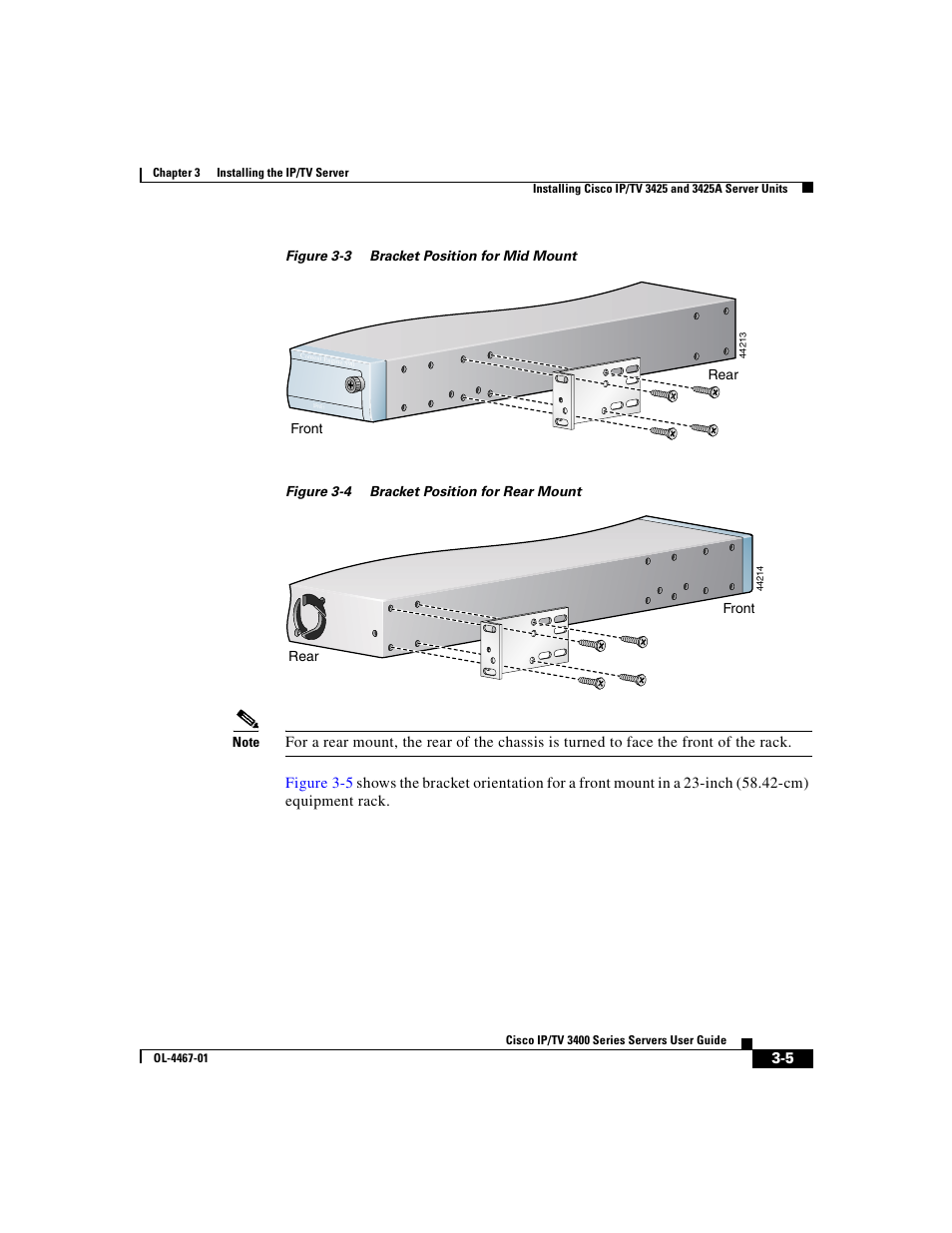 Figure 3-3, Figure 3-4 | Cisco IP/TV 3400 Series User Manual | Page 67 / 126