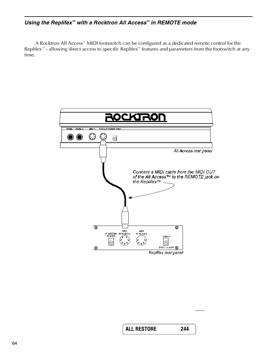 Rocktron Replifex User Manual | Page 67 / 76